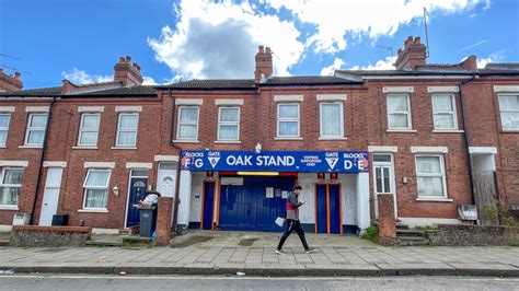 We live INSIDE Luton Town's famous entrance - footballs smash our ...