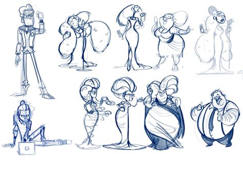 Character design and concept art. | Cartoon character design ...