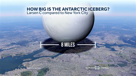 How Big is the Antarctic Iceberg? | Climate Central