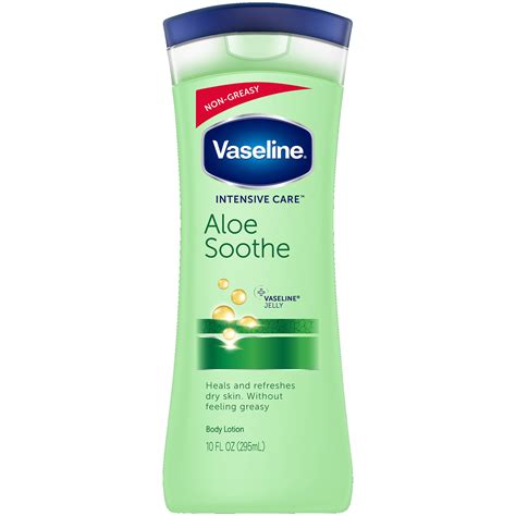 EWG Skin Deep® | Vaseline, Intensive Care Aloe Soothe Lotion Rating