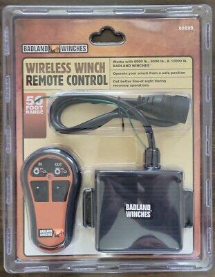 Badland Winches Wireless Winch Remote Control 50' Range 69229 Brand NEW ...