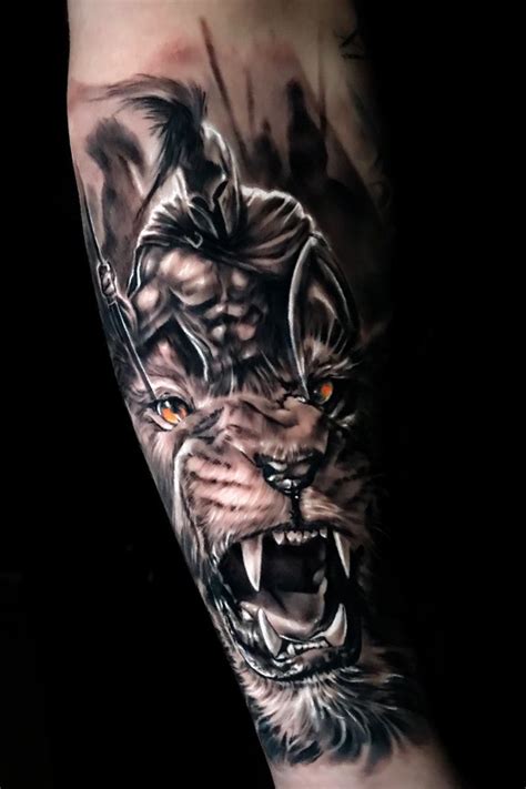 Tattoo uploaded by Pedro | Lion tattoo sleeves, Lion head tattoos ...