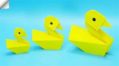 How to make a paper duck | Easy origami duck - YouTube