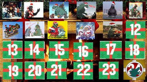 Godzilla Christmas Advent Calendar Day 11 (Credit to U/Rytoc12 on ...