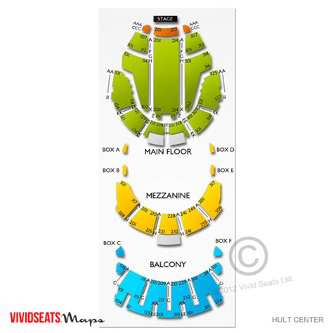 Hult Center - Silva Concert Hall Seating Chart | Vivid Seats