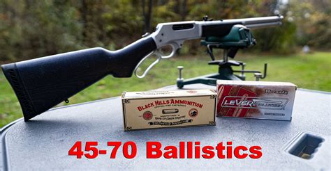 45-70 Ballistics Chart & Other Information