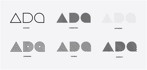 ADA Interior Design Association Identity on Behance