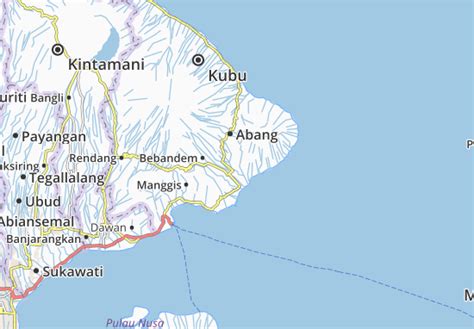 MICHELIN Karangasem map - ViaMichelin