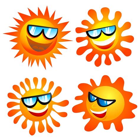 Happy Hot Summer Sun Set 3111955 Vector Art at Vecteezy