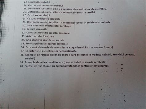 Ma puteti ajuta va rog cu intrebarile astea la biologie? Este urgent ...