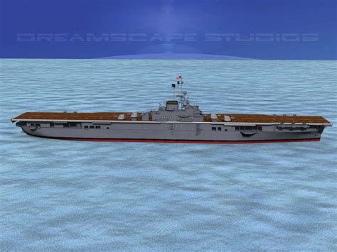 Essex Class Carrier Base Model by Dreamscape Studios