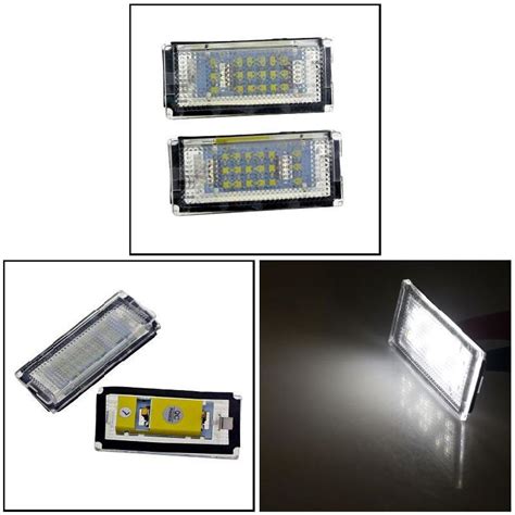 Buy 6500k for Pair Light Lamp No Plate Compatible License LED Plate ...