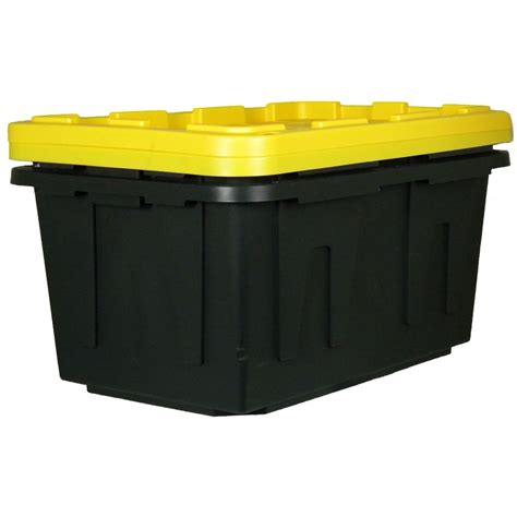 Centrex Plastics, LLC 2-Pack 27-Gallon Tote with Standard Snap Lid at ...