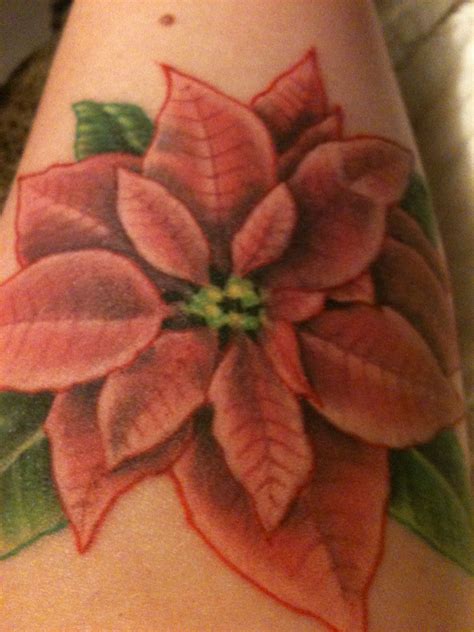 Poinsettia Tattoo Design