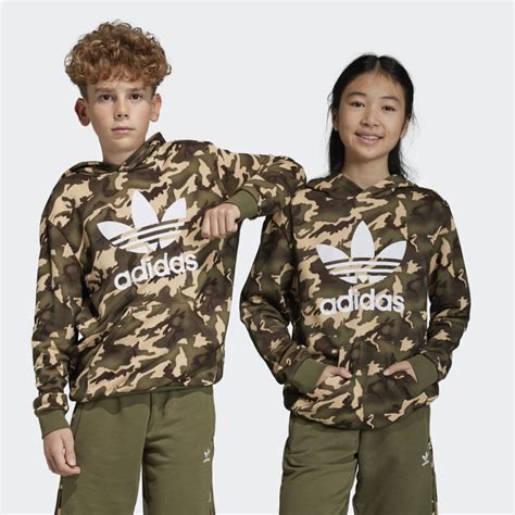 adidas Camo Hoodie - Beige | Free Shipping with adiClub | adidas US