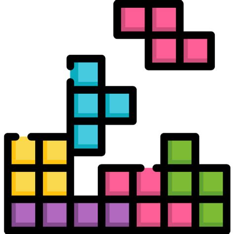 Tetris Game PNG Picture | PNG Mart