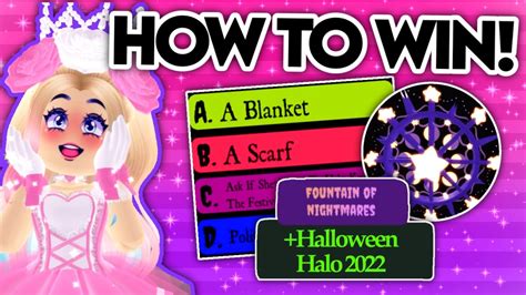 *ANSWERS* How to WIN the New Halo! 🎃 Royale High Halloween Halo ...