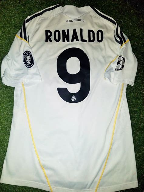 Cristiano Ronaldo Real Madrid 2009 2010 DEBUT SEASON Jersey Shirt Cami ...