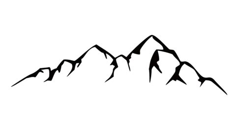 Simple Mountain Vector Art PNG Images | Free Download On Pngtree