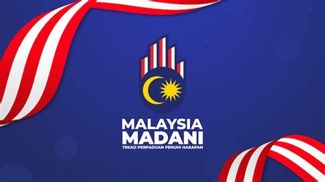 Premium Vector | Malaysia Madani Logo for National Day and Malaysia Day ...