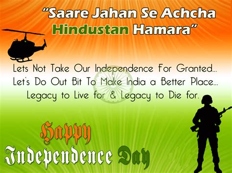 [India] Independence Day Messages, Quotes, & SMS (English, Hindi, Marathi)