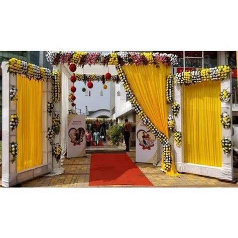 Wedding Gate Decoration at Rs 40000/20' container in Prayagraj | ID ...