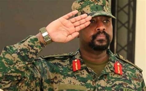 Gen. Muhoozi Kainerugaba asks his father President Yoweri Museveni to ...