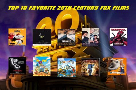 Top 10 20th Century Fox Movies by Eddsworldfangirl97 on DeviantArt