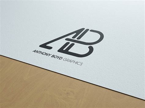 Paper Logo Mockup - Mockup World