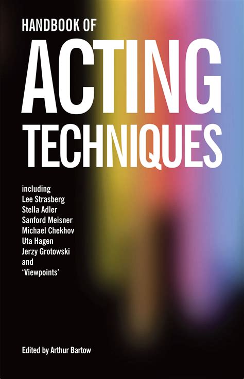 Handbook of Acting Techniques – Currency Press