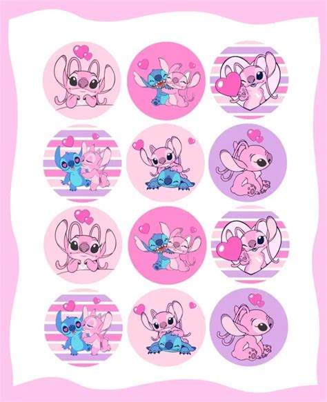 Stickers Angel Stitch x12 - Celebra Party Store