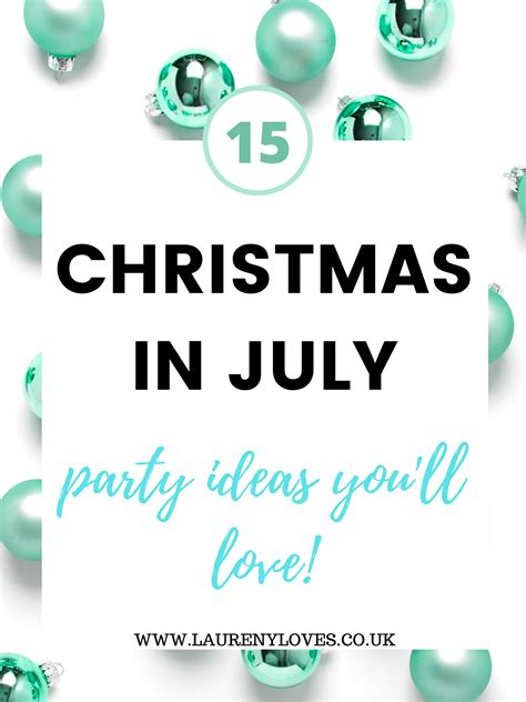 15 christmas in july party ideas you ll love – Artofit