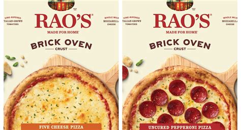 Frozen Pizza Gets A New Competitor As Rao’s Debuts Premium Offering ...