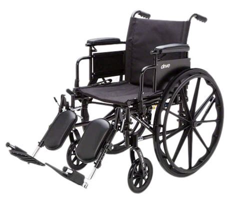 Drive Cruiser III Wheelchair with Removable Arms | Vitality Medical