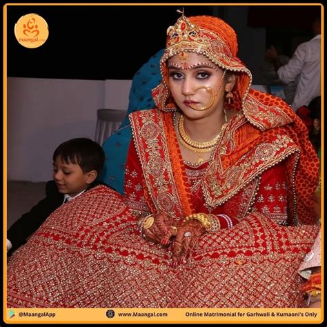 Pahadi bride 💕 | Indian bridal fashion, Beautiful indian brides, Indian ...