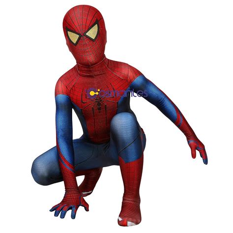 Kids Spider-man Cosplay Suit The Amazing Spider-Man Cosplay Costume