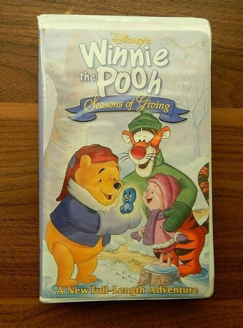 Winnie the Pooh - Seasons of Giving (VHS, 1999, Slipsleeve) for sale ...