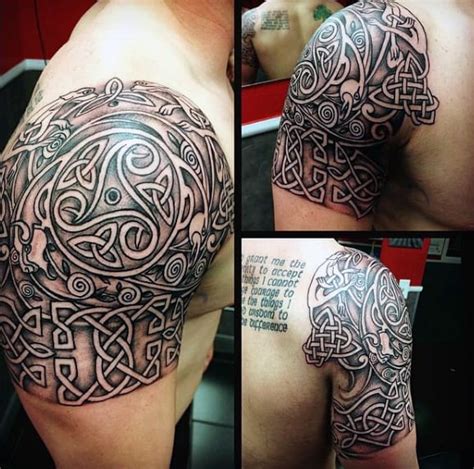 40 Celtic Tattoos For Men - Cool Knots And Complex Curves