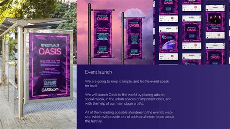 Oasis - Music festival on Behance