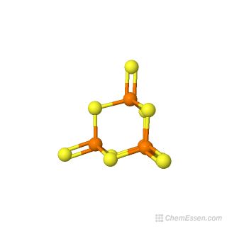 Tetraphosphorus nonasulfide Structure - P4S9 - Over 100 million ...