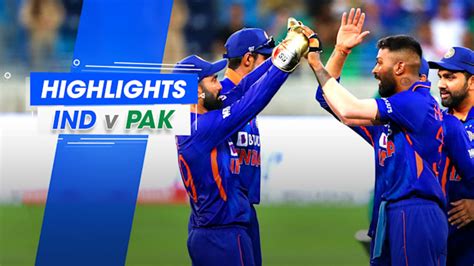 INDIA vs PAK Highlights, India vs Pakistan 2nd Match, Group A Match on ...