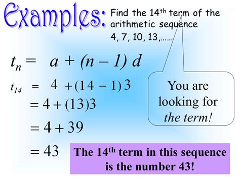 arithmetic sequence examples – arithmetic sequence formula – Brilnt