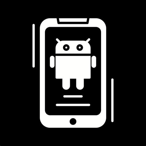 Android Vector Icon 19892900 Vector Art at Vecteezy