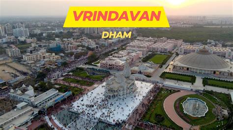 Vrindavan Dham | Prem Mandir | Drone View | Uttar Pradesh Tourism - YouTube