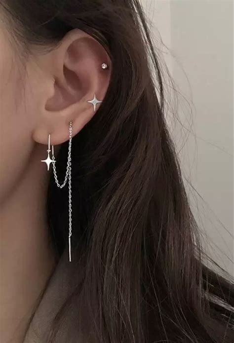 Pin by Raelynn on Jewelry | Ear jewelry, Cool ear piercings, Minimalist ...