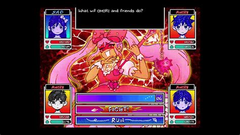 OMORI - SWEETHEART Boss Fight ( Hikkikomori Route ) - YouTube