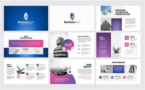 Business Plan Presentation PowerPoint template | Business plan ...