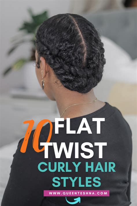 10 Easy Flat Twist Styles For Natural Hair