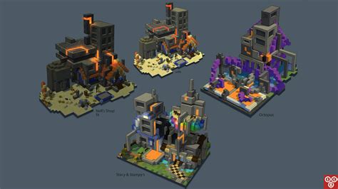 Image - Beacon-town-twisted-buildings-minecraft-concept-art.jpg ...