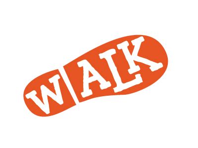 Walk Logo by Rachel Winter on Dribbble